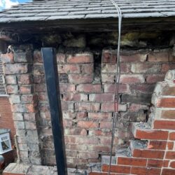 Storms and wall tie failure