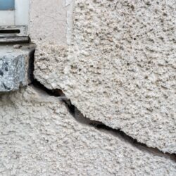 Pictures of Wall Tie Failure in Newcastle Upon Tyne