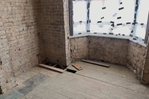Back to brick damp proofing pictures
