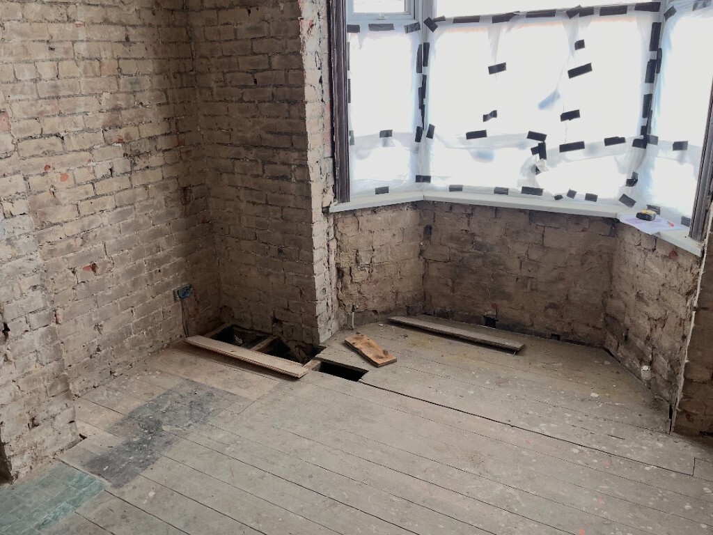 Back to brick damp proofing pictures